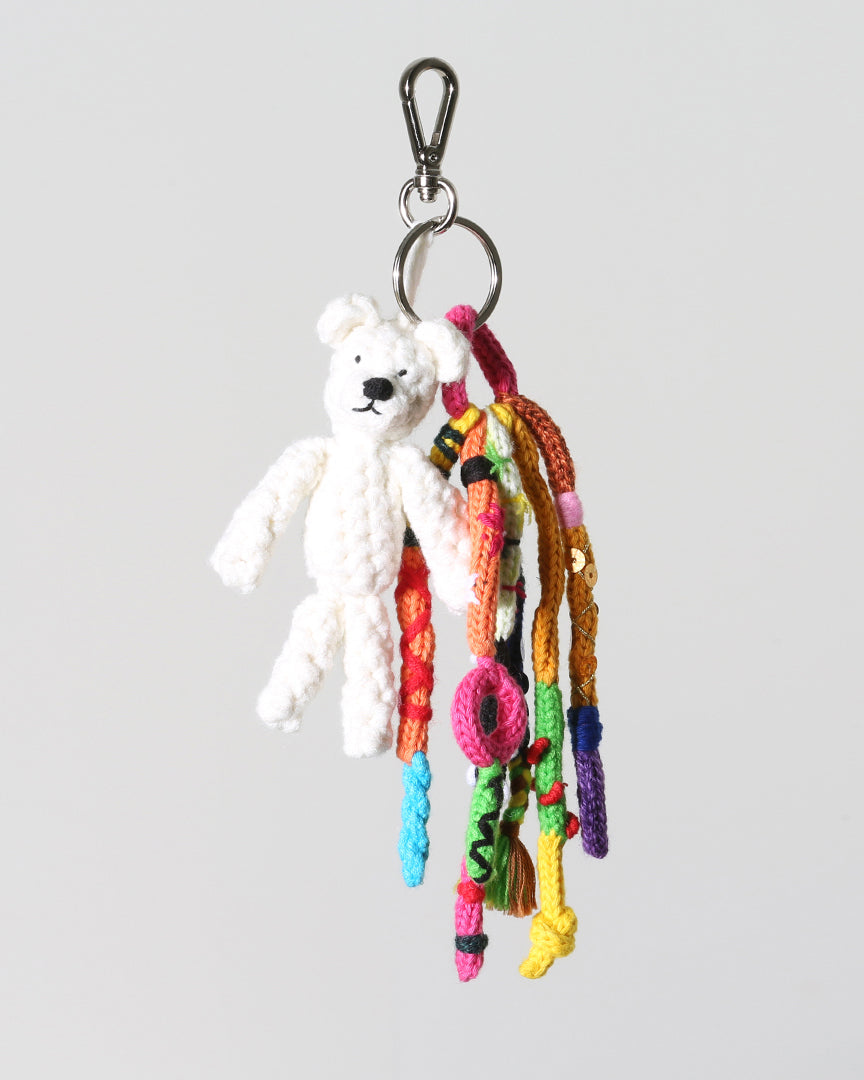 ジェニーテイルのシロクマキーリング / Jenny Tail Polar Bear Key ring