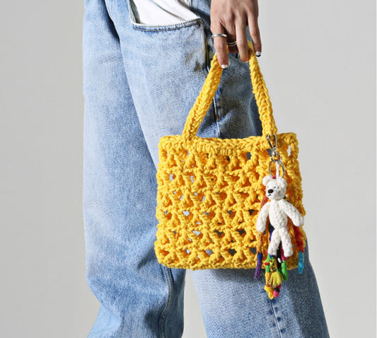 ジェニーテイルのシロクマキーリング / Jenny Tail Polar Bear Key ring