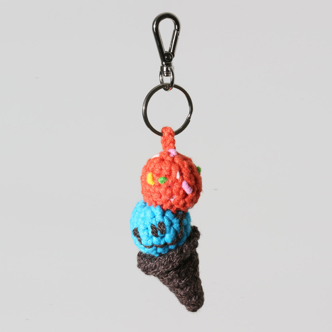 キコアイススマイルキーリング / Kico Ice Smile Key ring (完成品)