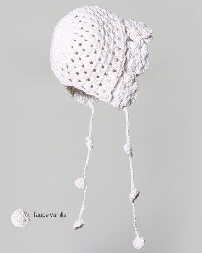 フローラルボンネット(ベビー＆キッズ用) キット / Floral Bonnet Hat KIT